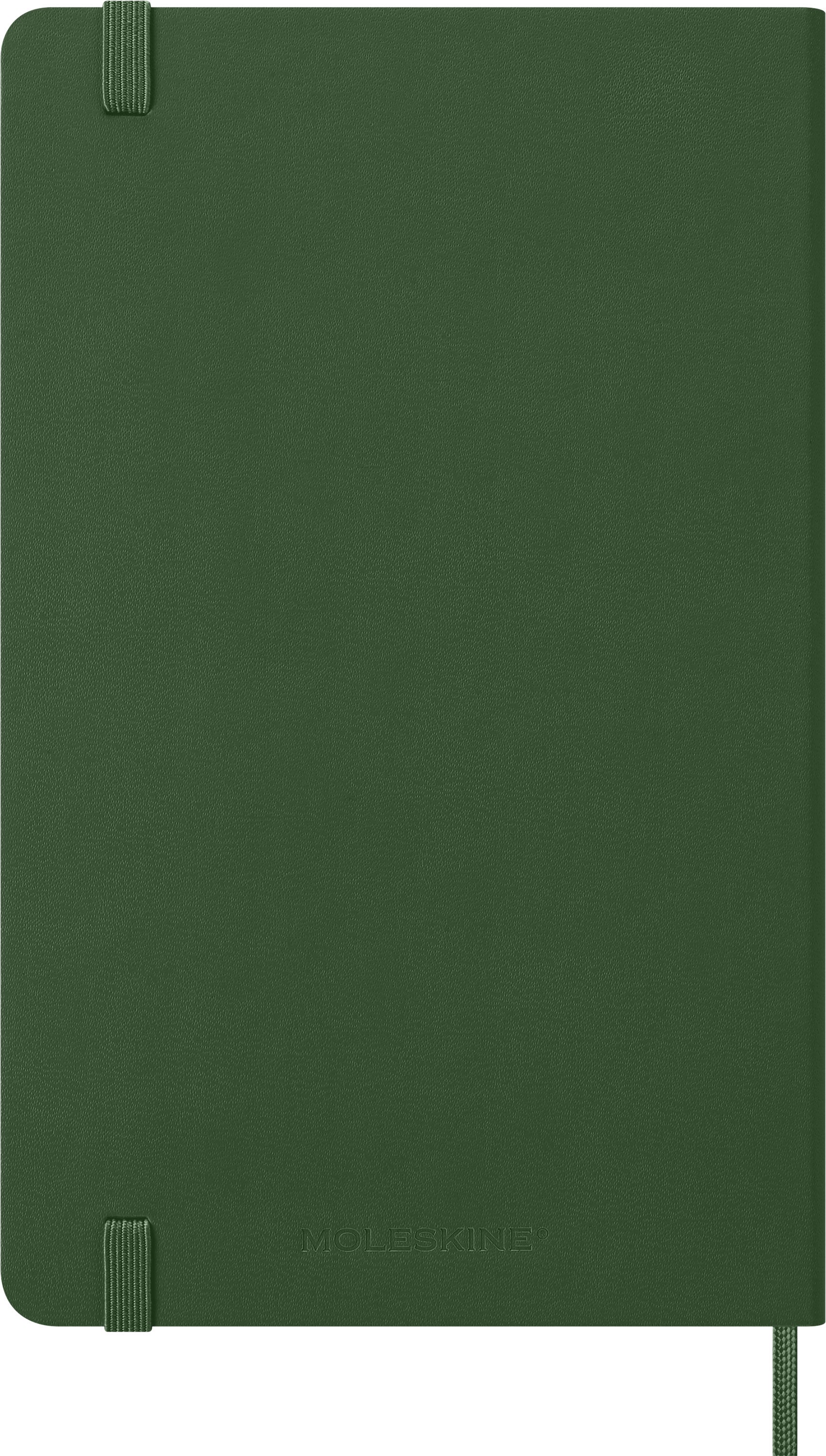 Moleskine 2027 Hard L Uke Notat Myrtel Grønn