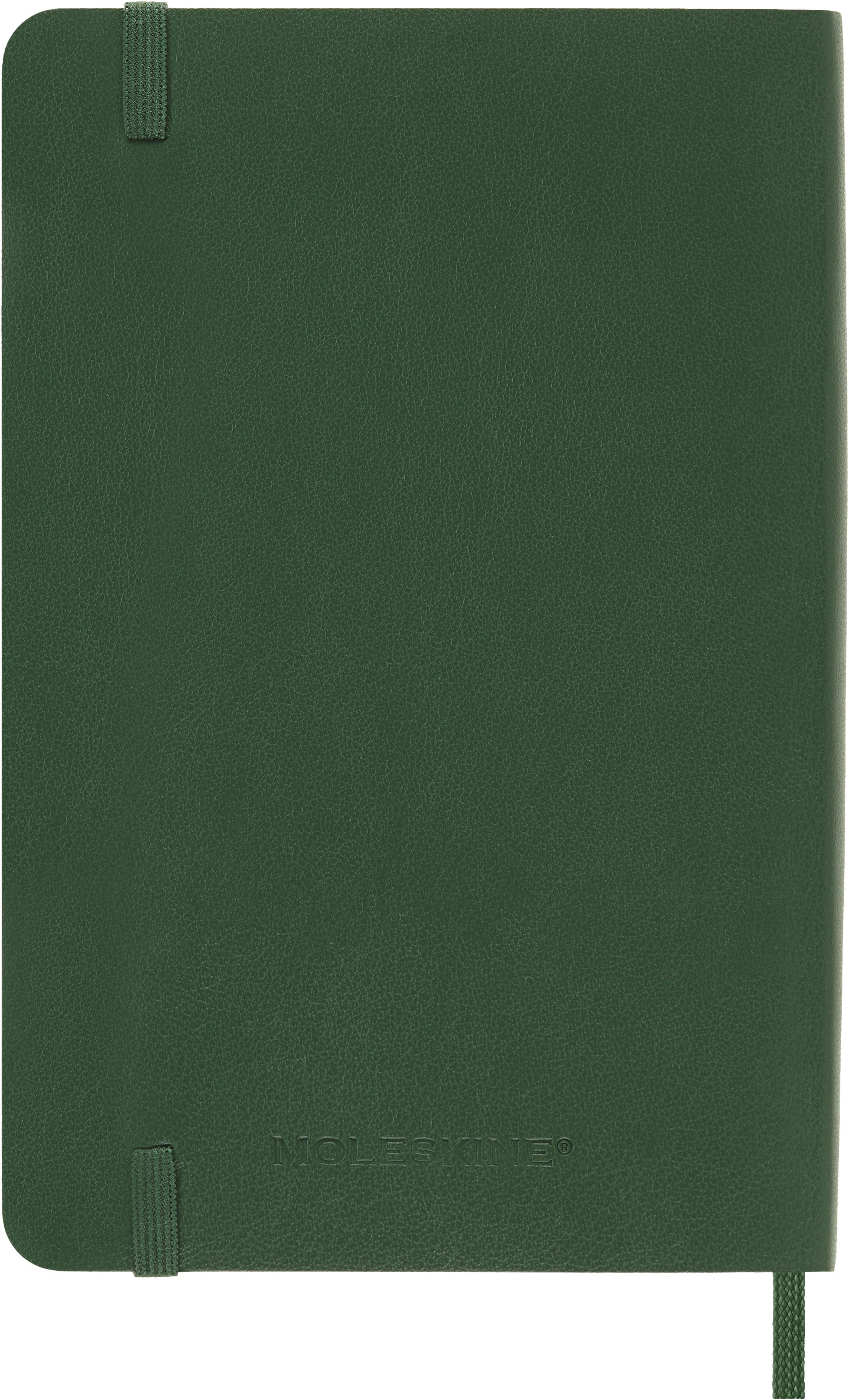 Moleskine 2027 Soft P Uke Notat Myrtel Grønn