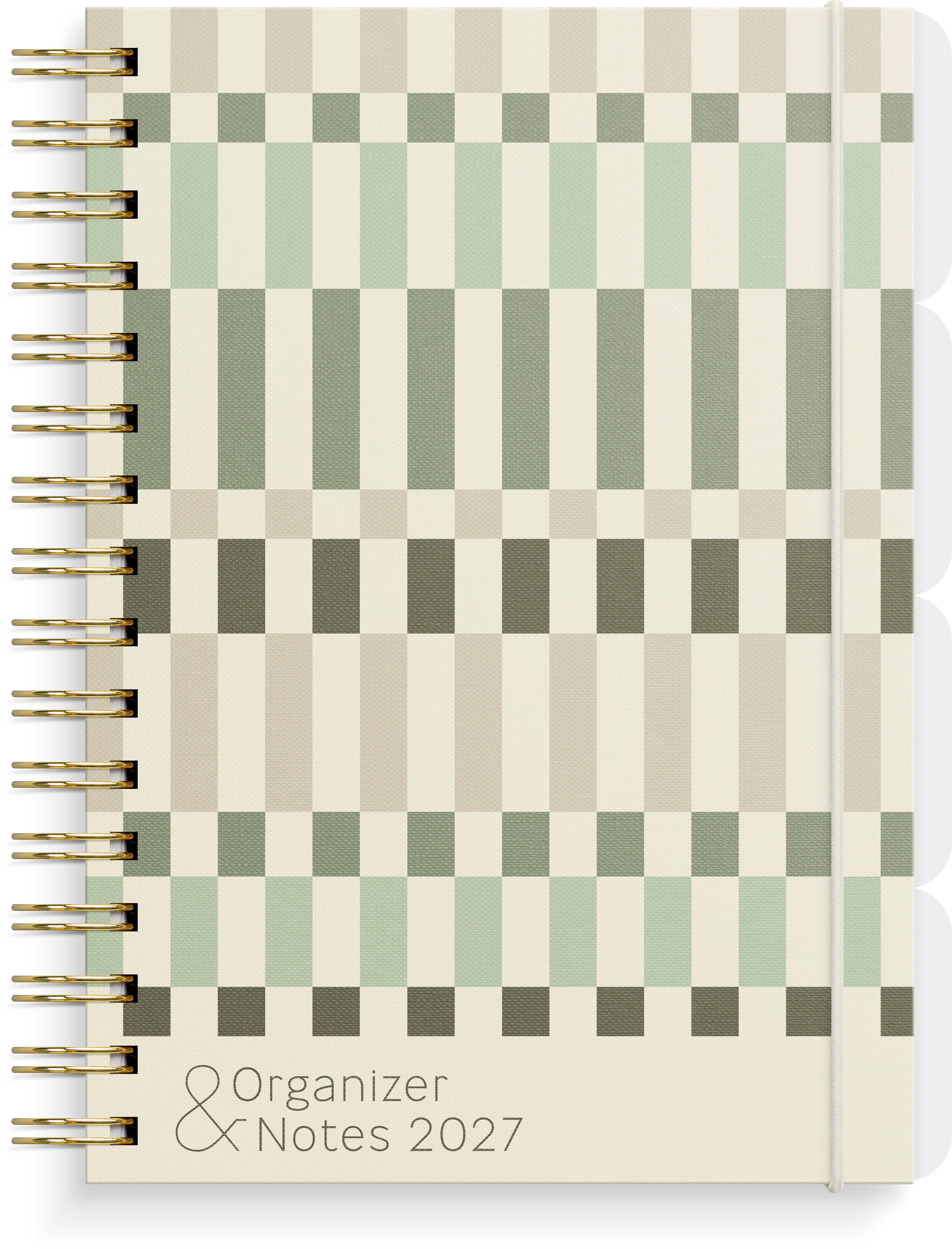 Organizer og Notes Grieg A5 2027 Squares
