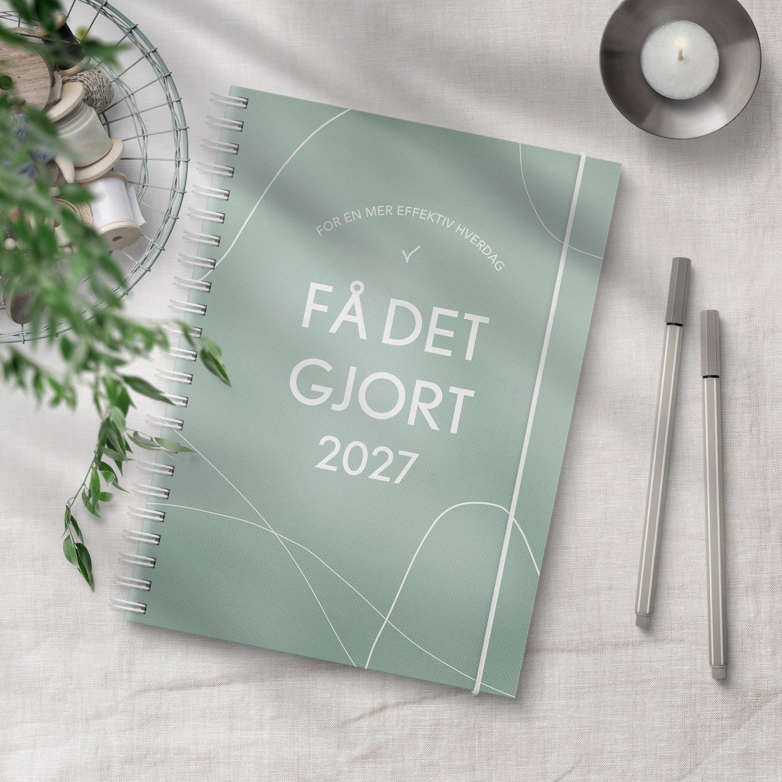 Ukekalender Grieg A5 2027 Få Det Gjort