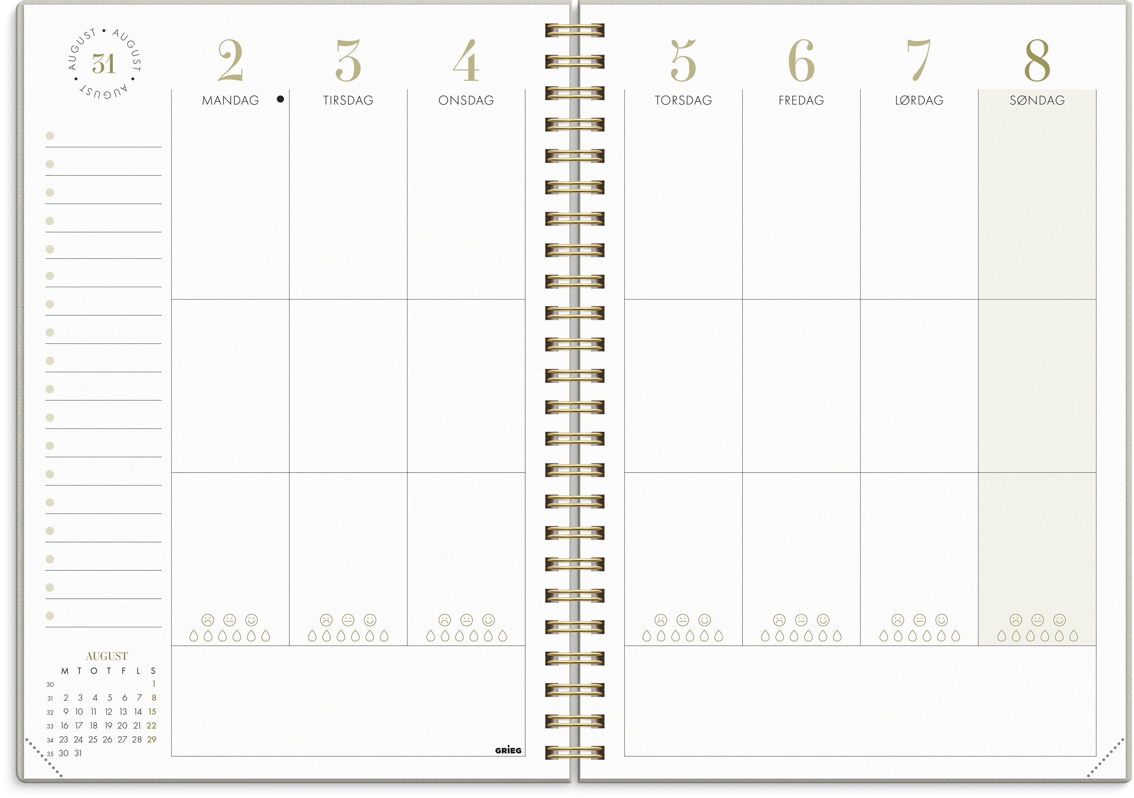 Kalender Life Planner 2027 Essentials A5