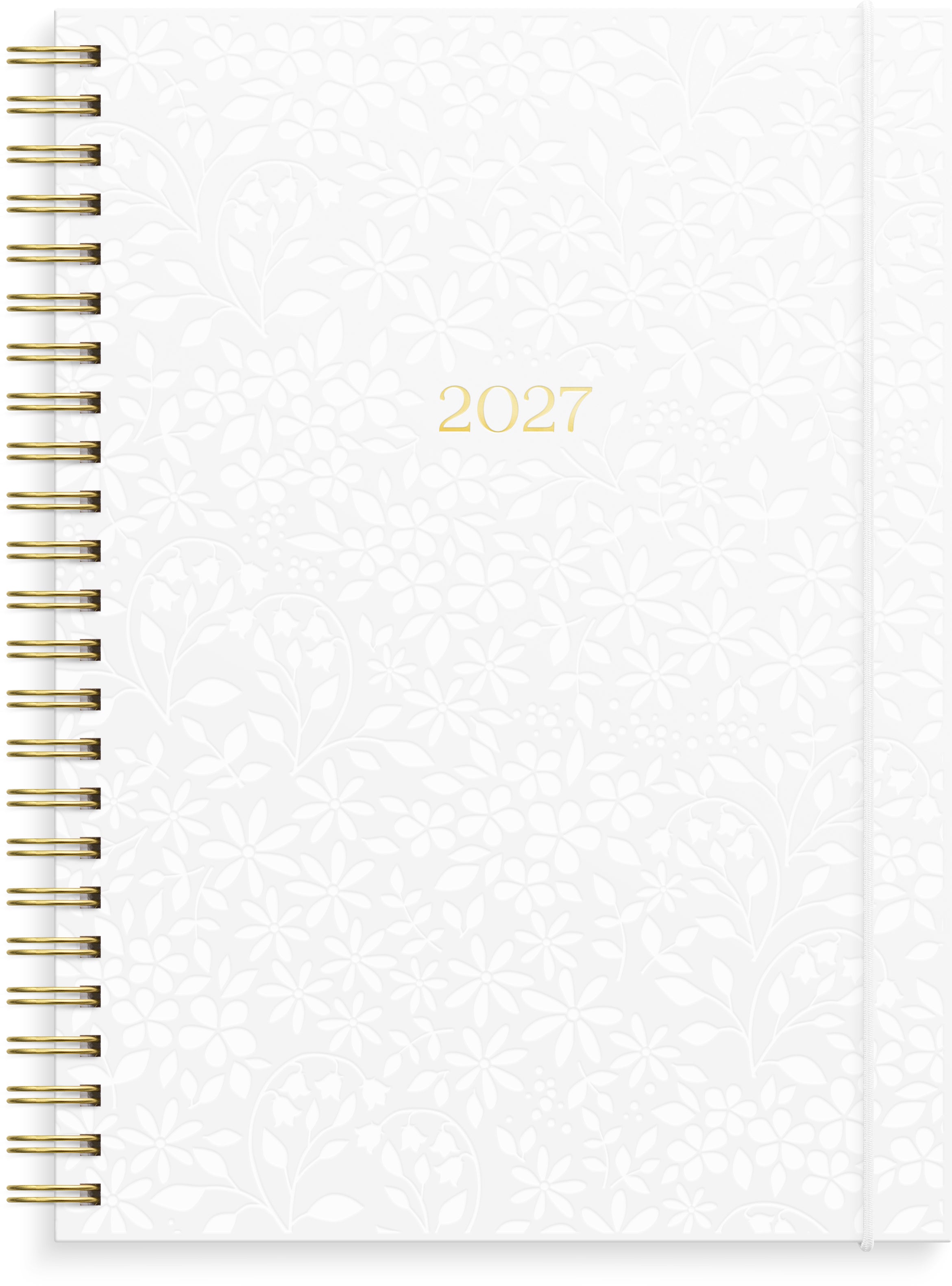 Ukekalender Grieg Multi A5 2027 hvit