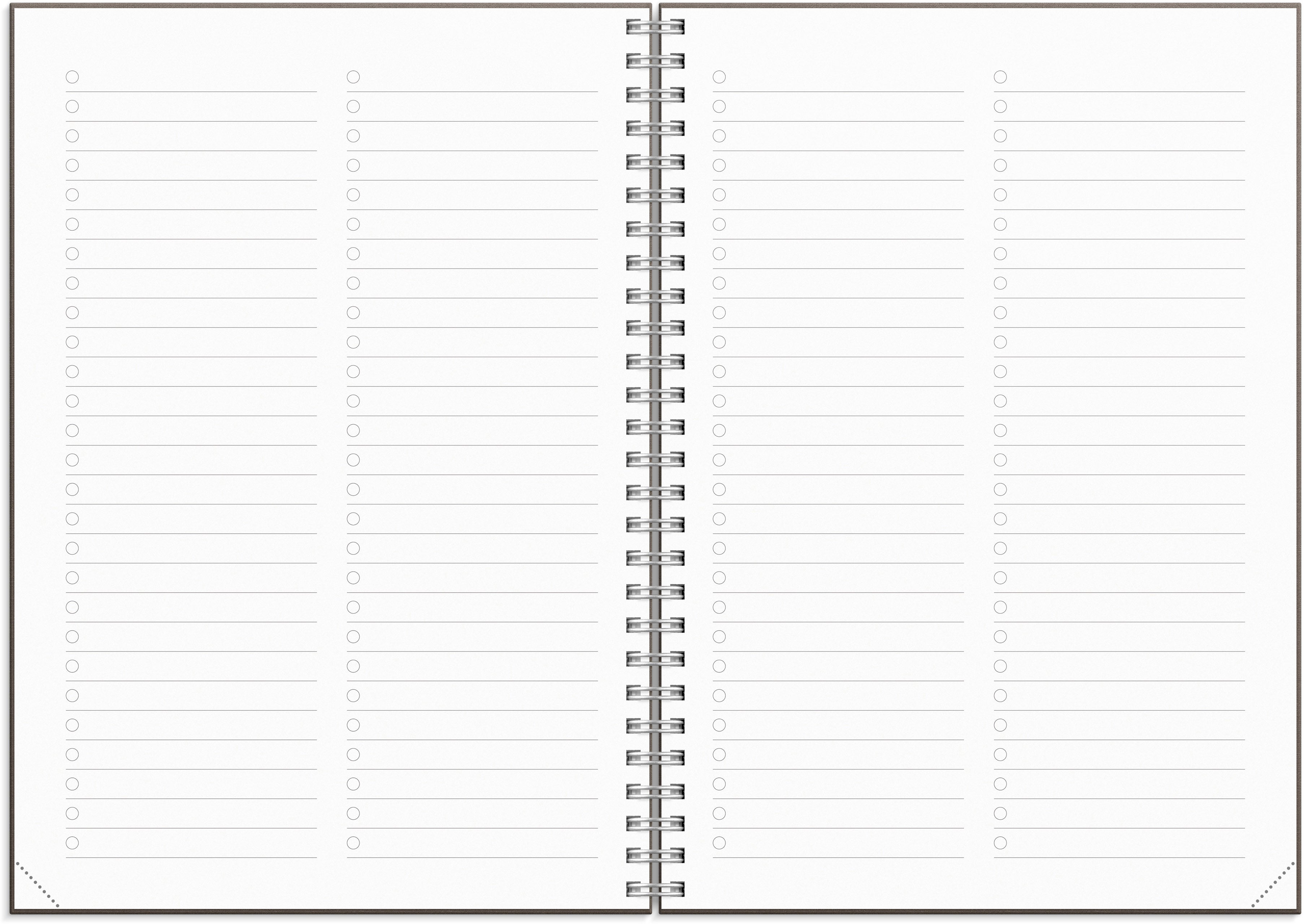 Ukekalender Grieg Multi A5 2027 brun