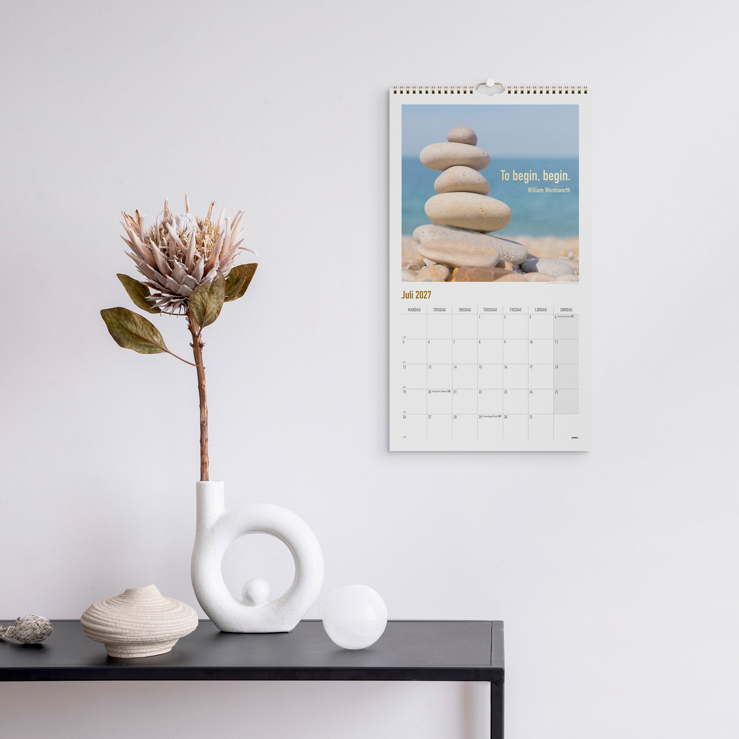 Veggkalender Grieg 2027 DreamDo