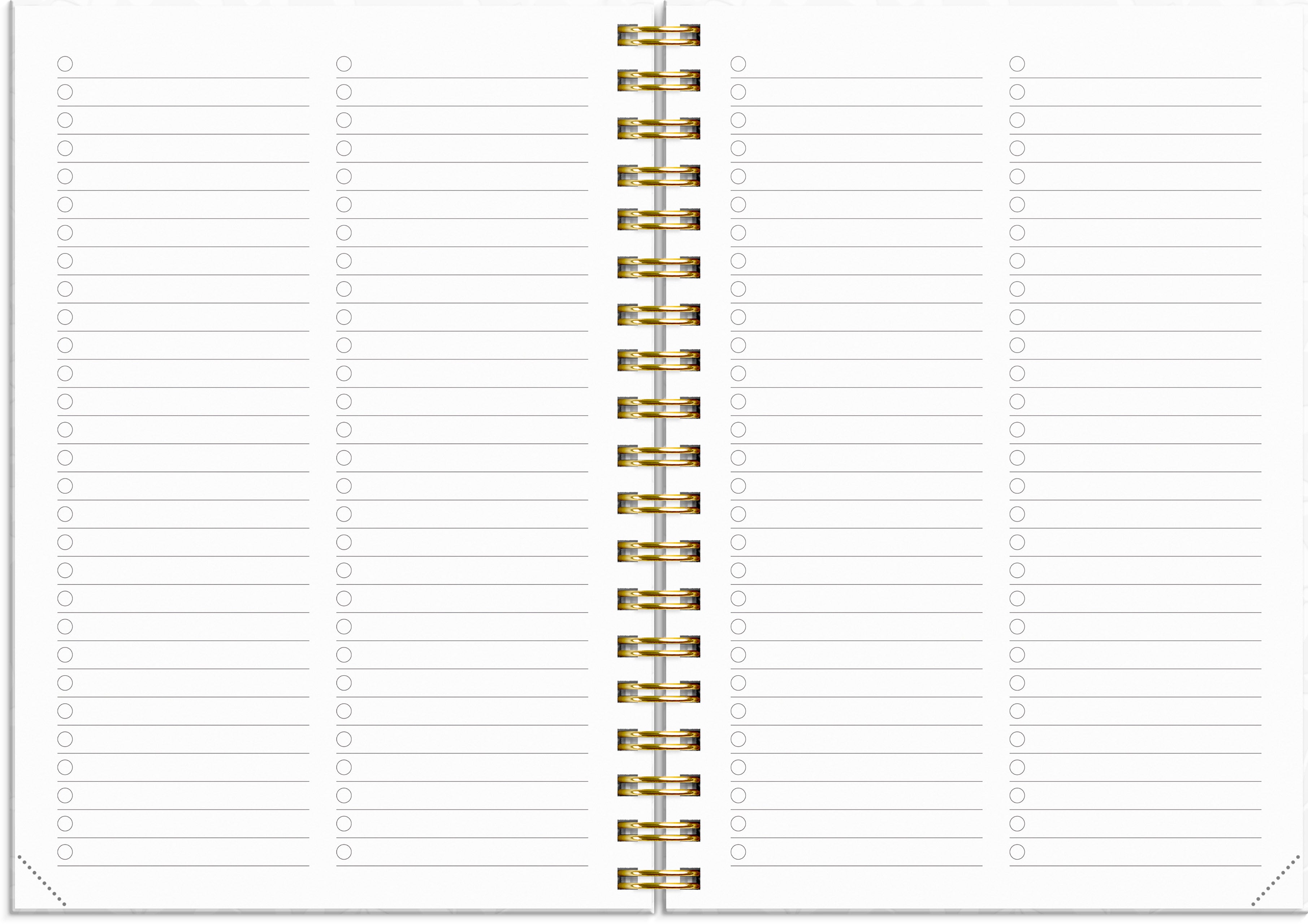 Ukekalender Grieg Multi A6 2027 hvit