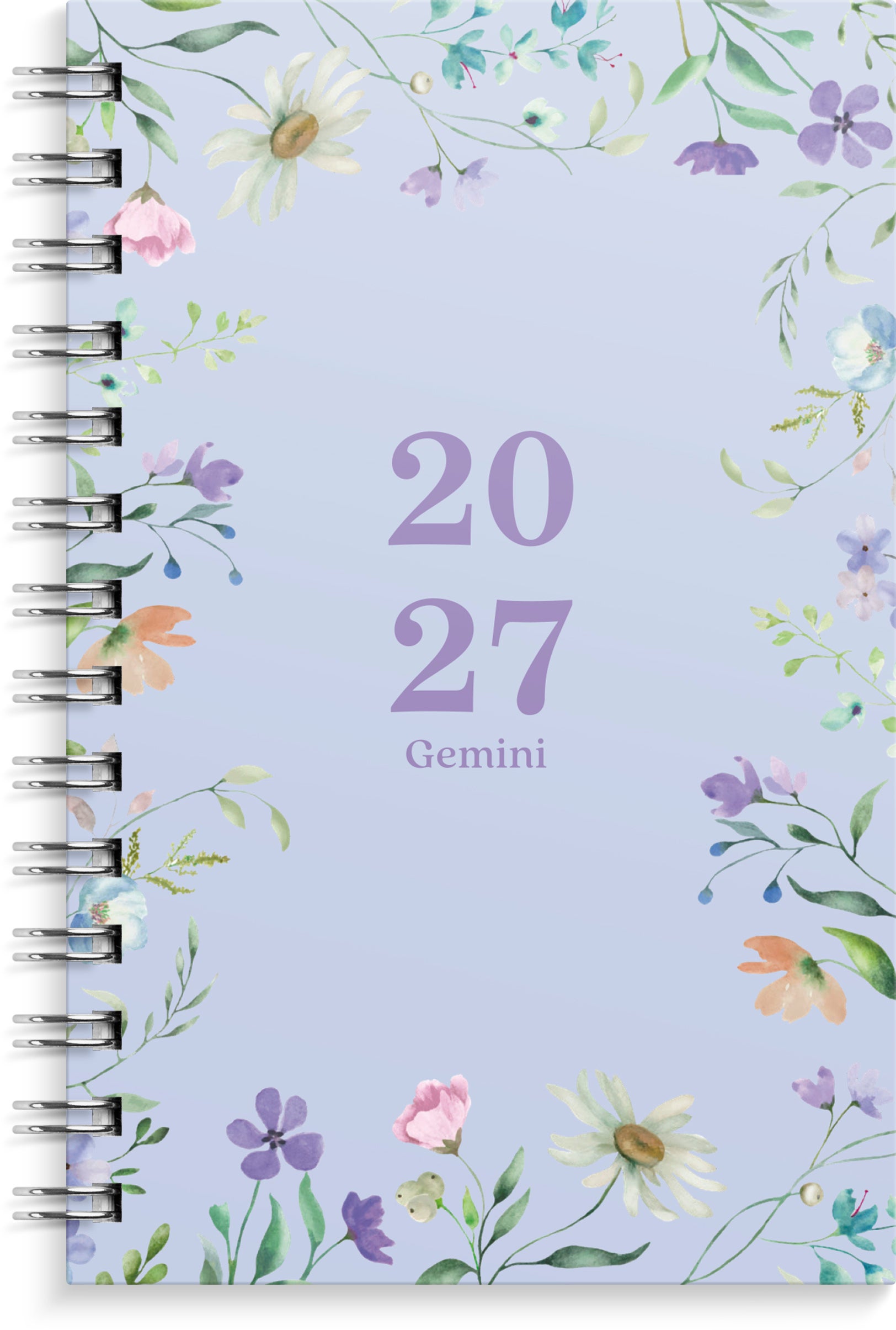 Lommekal Grieg Gemini 2027 Trend blomst