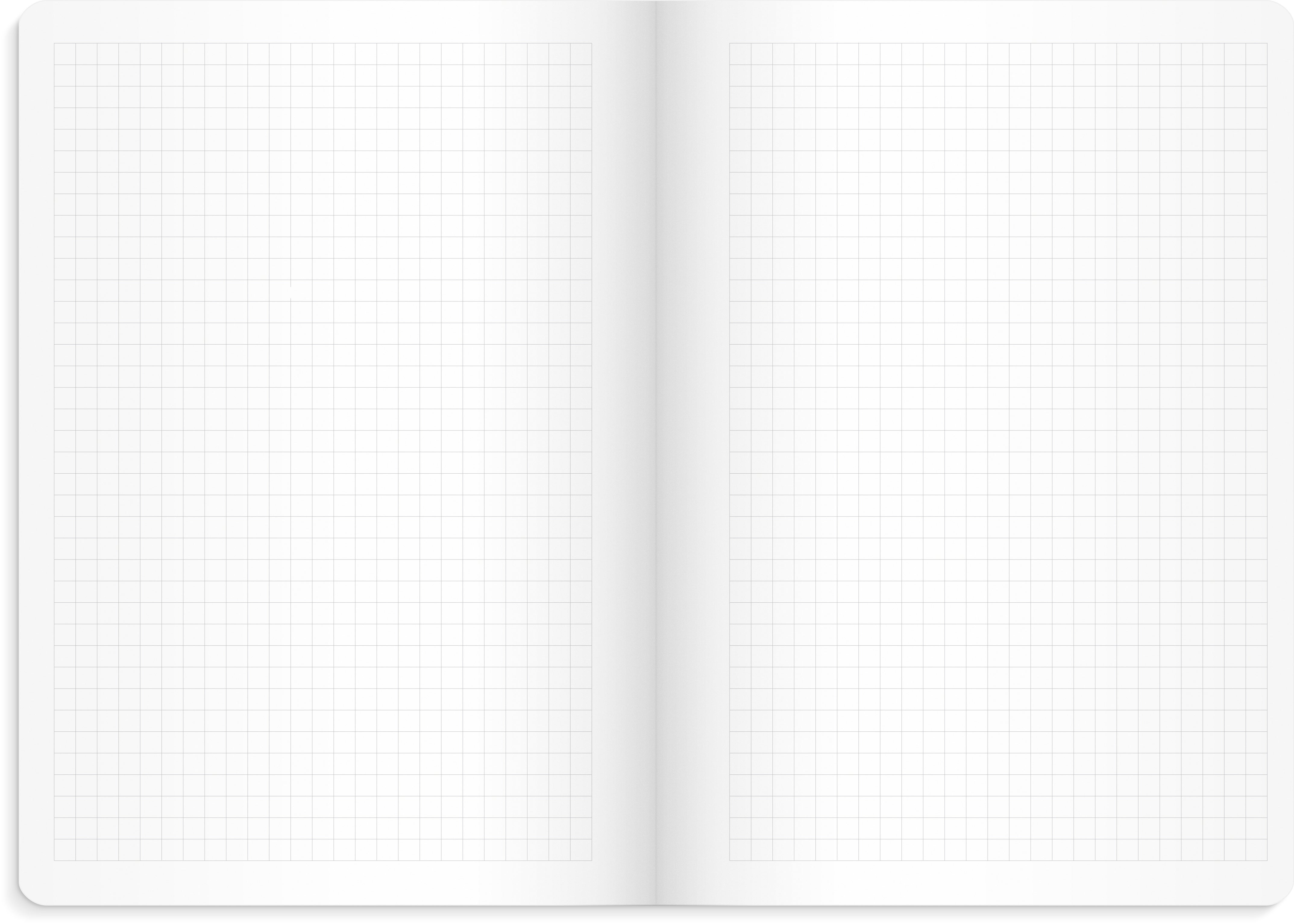 Ukekalender Masume A5 ruter 2027 engelsk