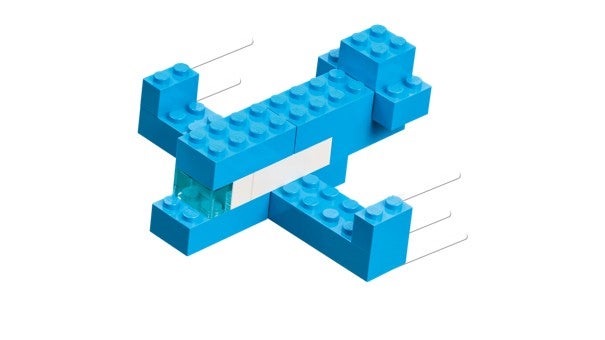 Lego Kreativitetssett med fargerike klosser 11045