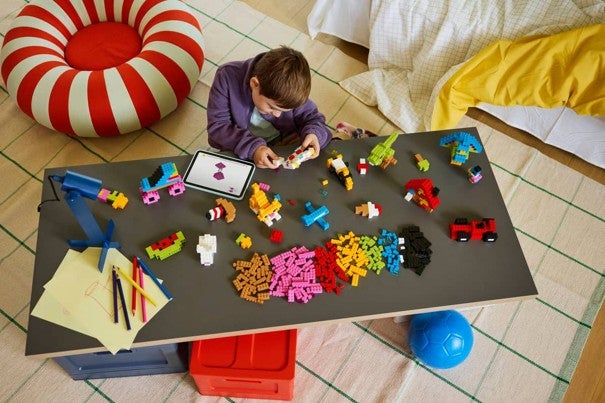 Lego Kreativitetssett med fargerike klosser 11045