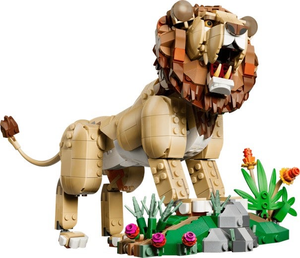 Lego Ville dyr: Majestetisk løve 31386