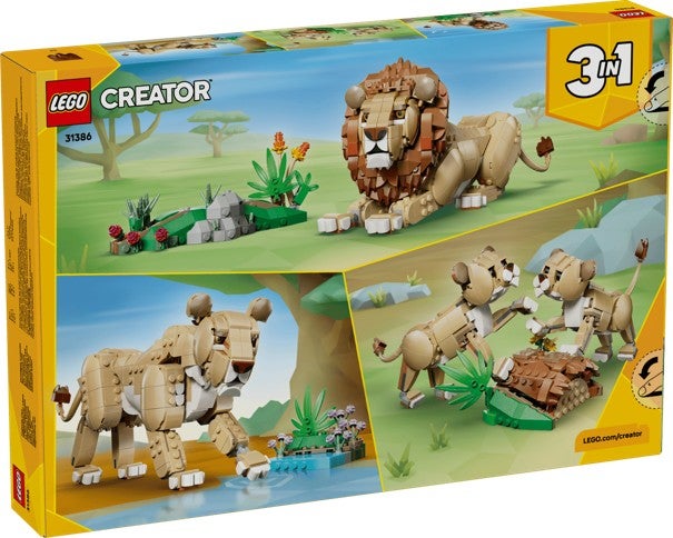 Lego Ville dyr: Majestetisk løve 31386