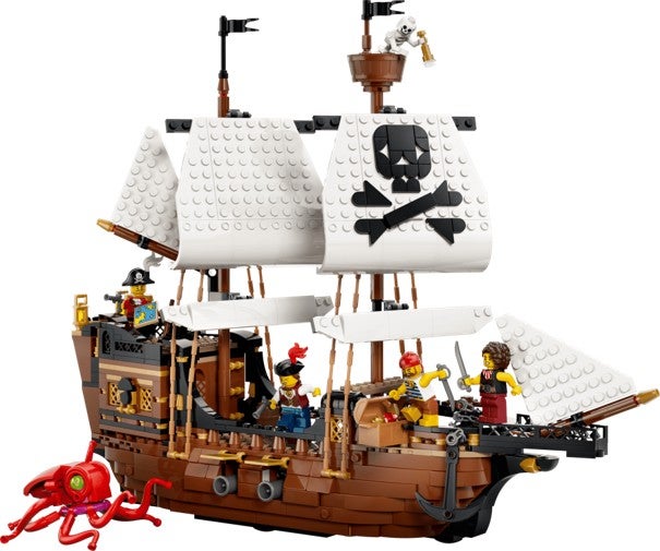 Lego Ikonisk sjørøverskute 31387