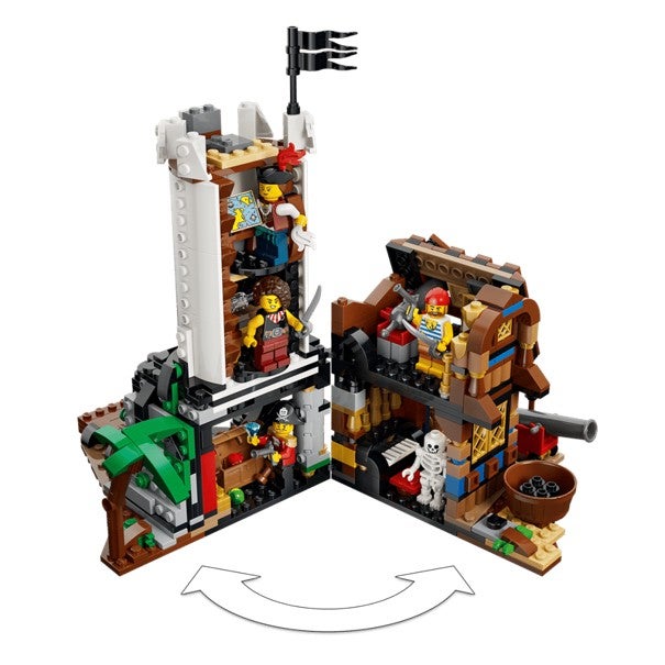 Lego Ikonisk sjørøverskute 31387