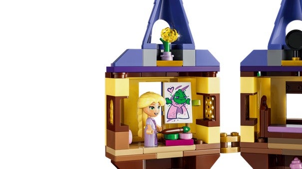 Lego Rapunsels miniatyrtårn 43294