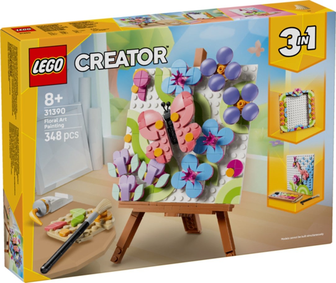 Lego Dekorativt blomstermaleri 31390
