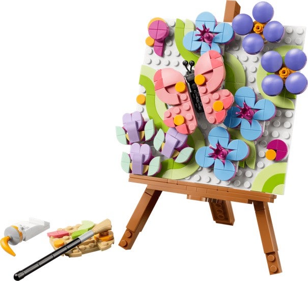 Lego Dekorativt blomstermaleri 31390