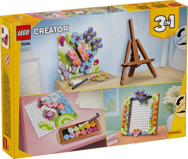 Lego Dekorativt blomstermaleri 31390