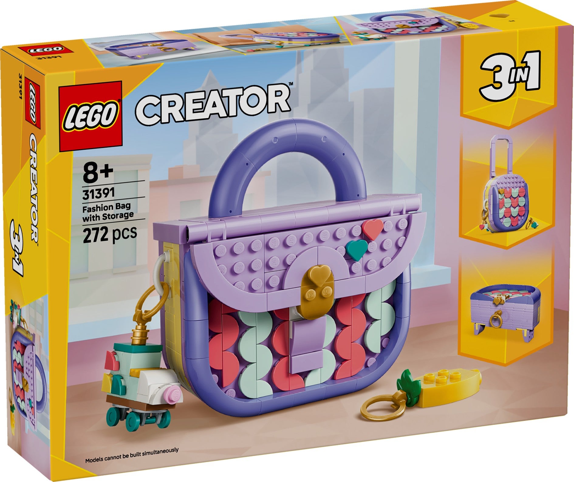 Lego Trendy veske med oppbevaringsplass 31391