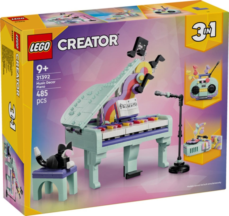 Lego Dekorativt flygel med katt 31392