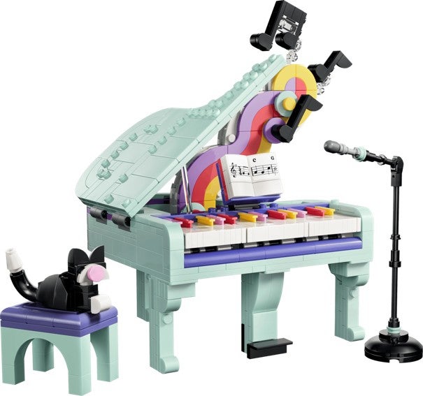 Lego Dekorativt flygel med katt 31392