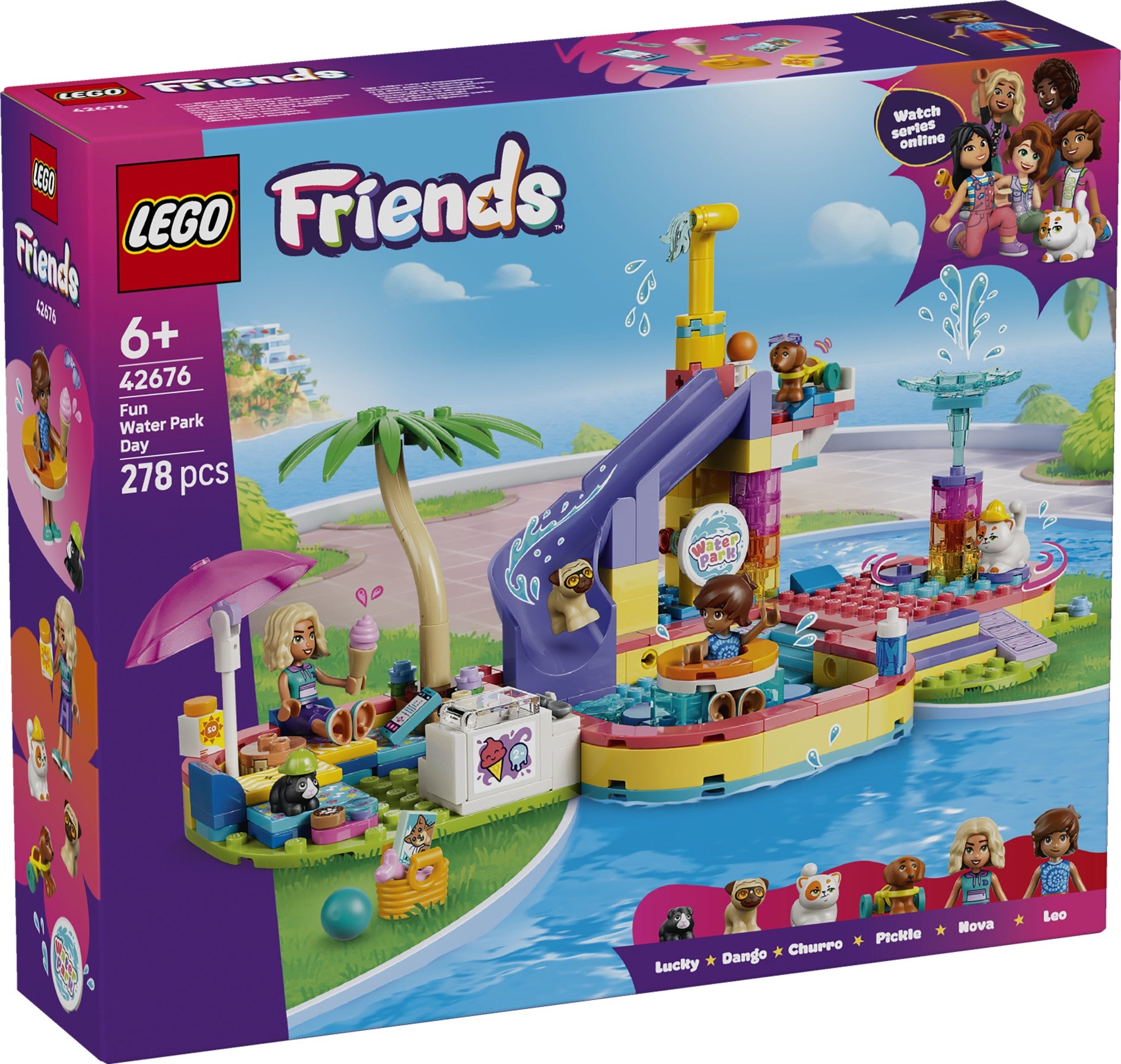 Lego Gøyal dag i Badeland 42676