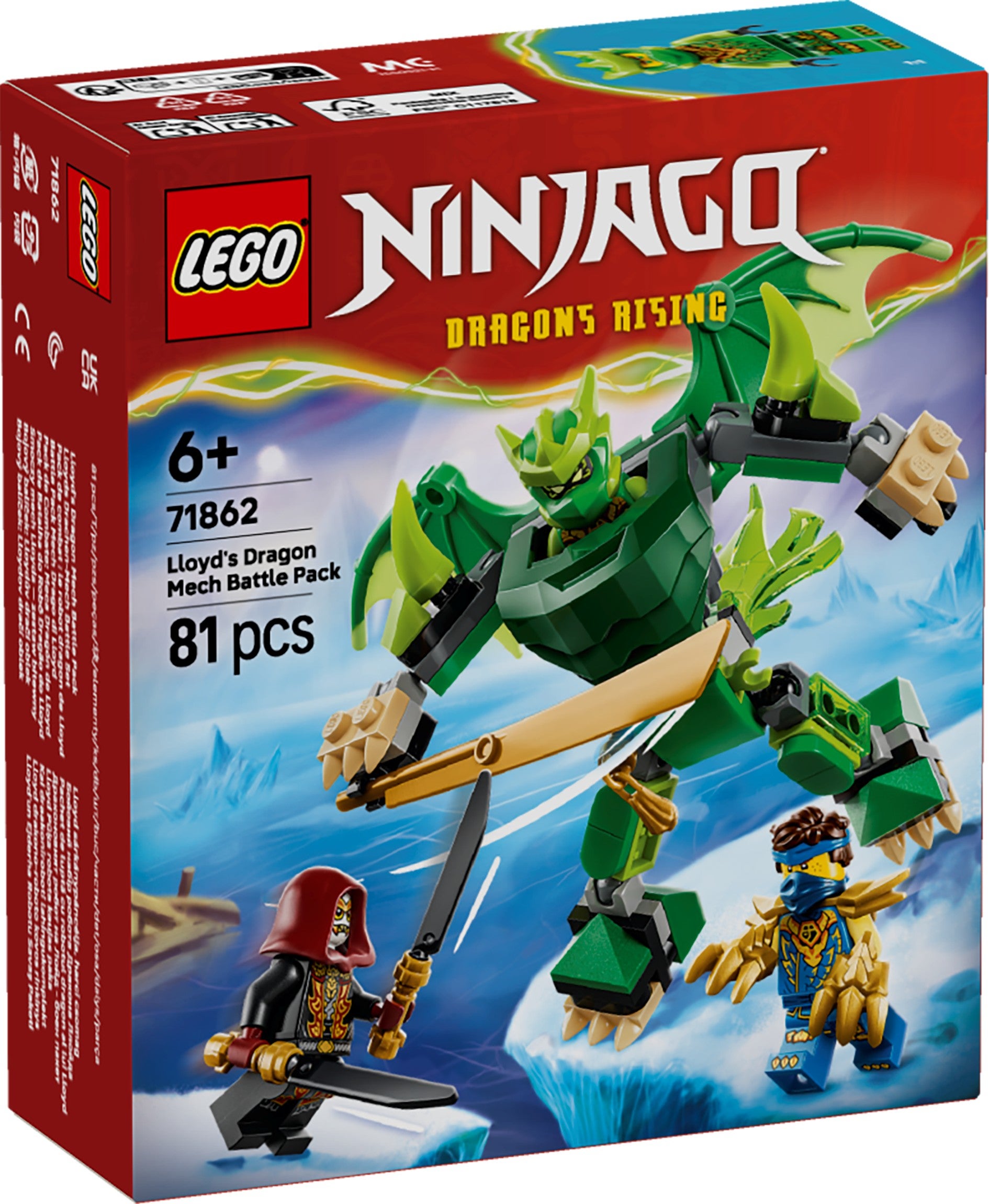 Lego Stridspakke med Lloyds dragerobot 71862