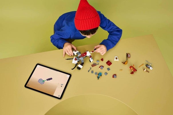 Lego Zilvar med monsterdragen Grimtak 71863
