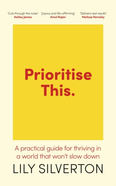 Prioritise This - A Practical Guide for Thriving in a World That Won't Slow Down