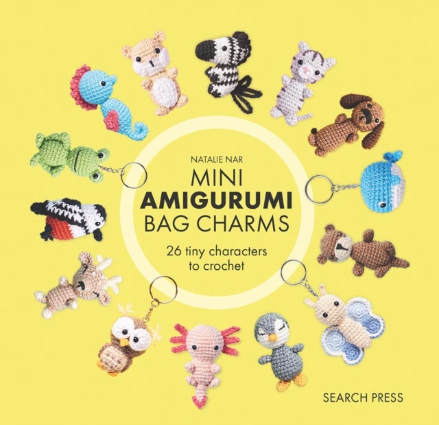 Mini Amigurumi Bag Charms - 23 Adorable Keyrings to Crochet