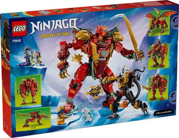 Lego Wyldfyres forvandlingsdragerobot 71868