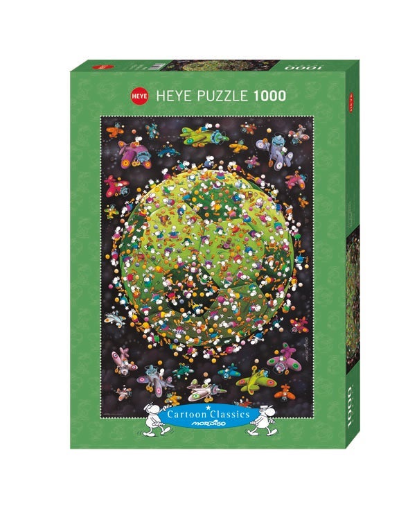 Puslespill 1000 Mordillo, Football Heye