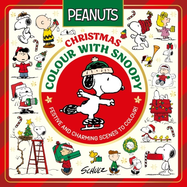 Official Peanuts: Christmas Colour with Snoopy