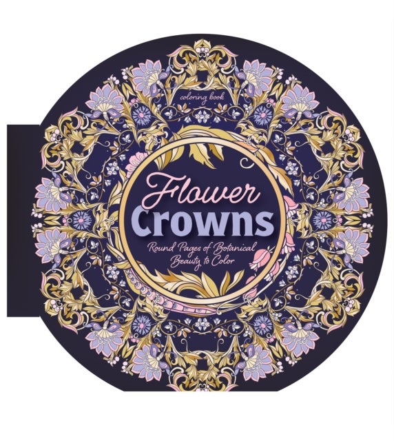 Flower Crowns Coloring Book