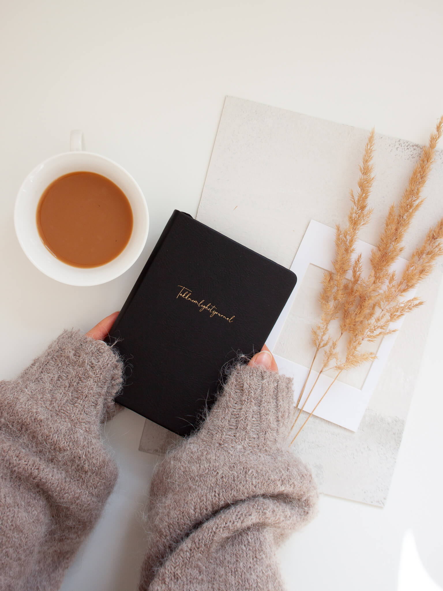 Takknemlighetsjournal Aveluna A6 Sort