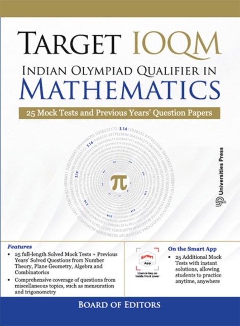 Target IOQM - Indian Olympiad Qualifier in Mathematics - 25 Mock Tests and Previous Years' Question Papers