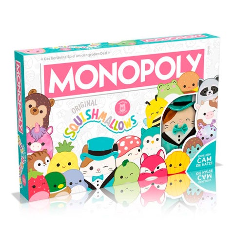Spill Monopoly Squishmallows Eng