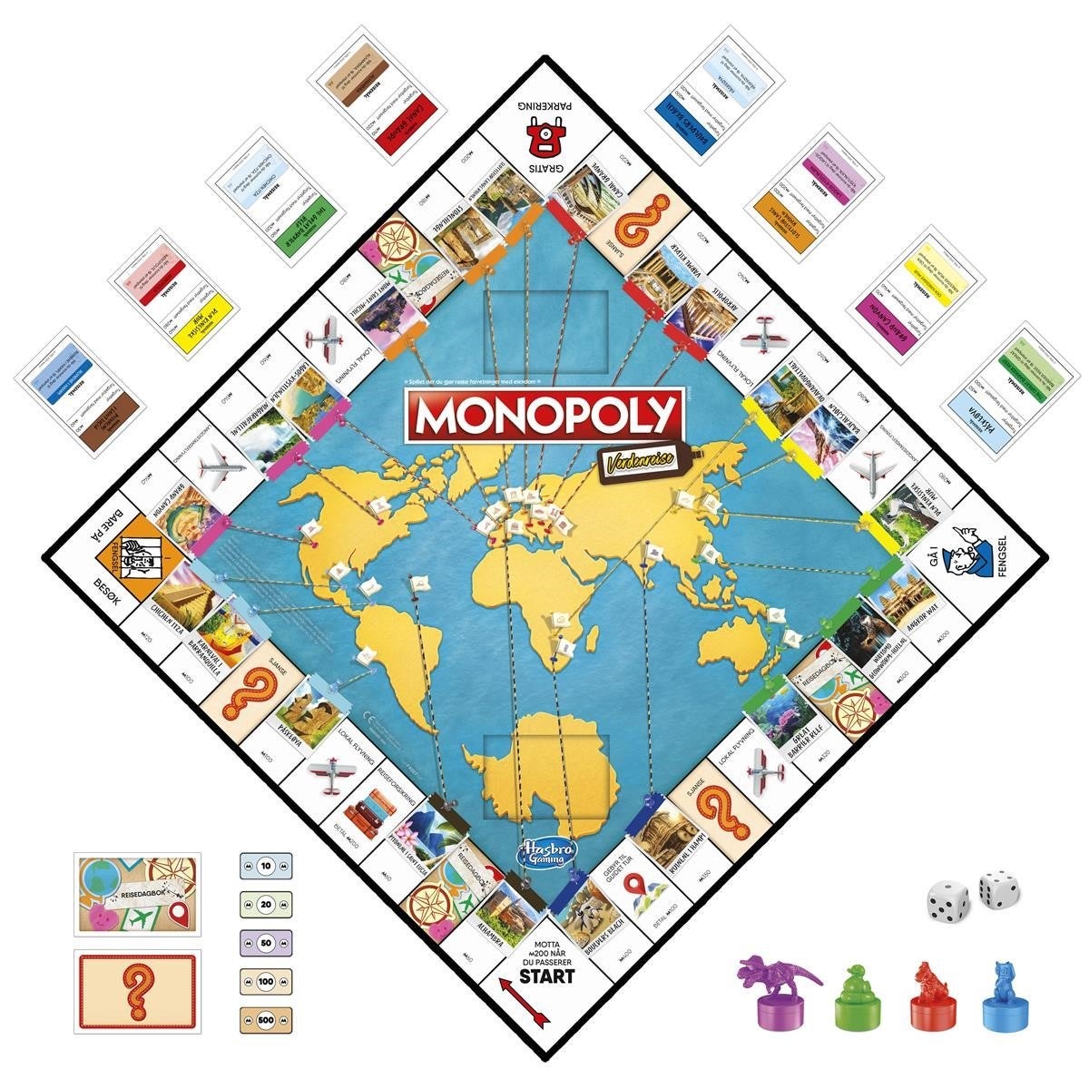 Spill Monopoly World Tour
