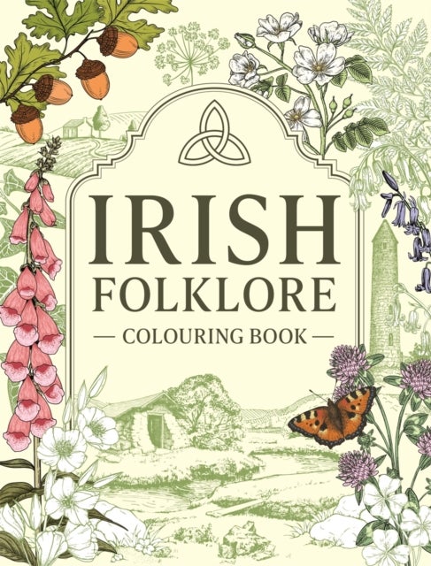 Irish Folklore Colouring Book