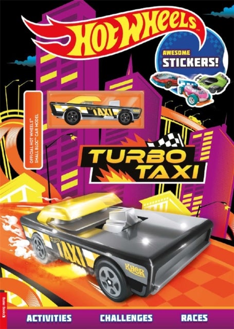 Hot Wheels™: Turbo Taxi (with stickers and Small Bloc™ car model)