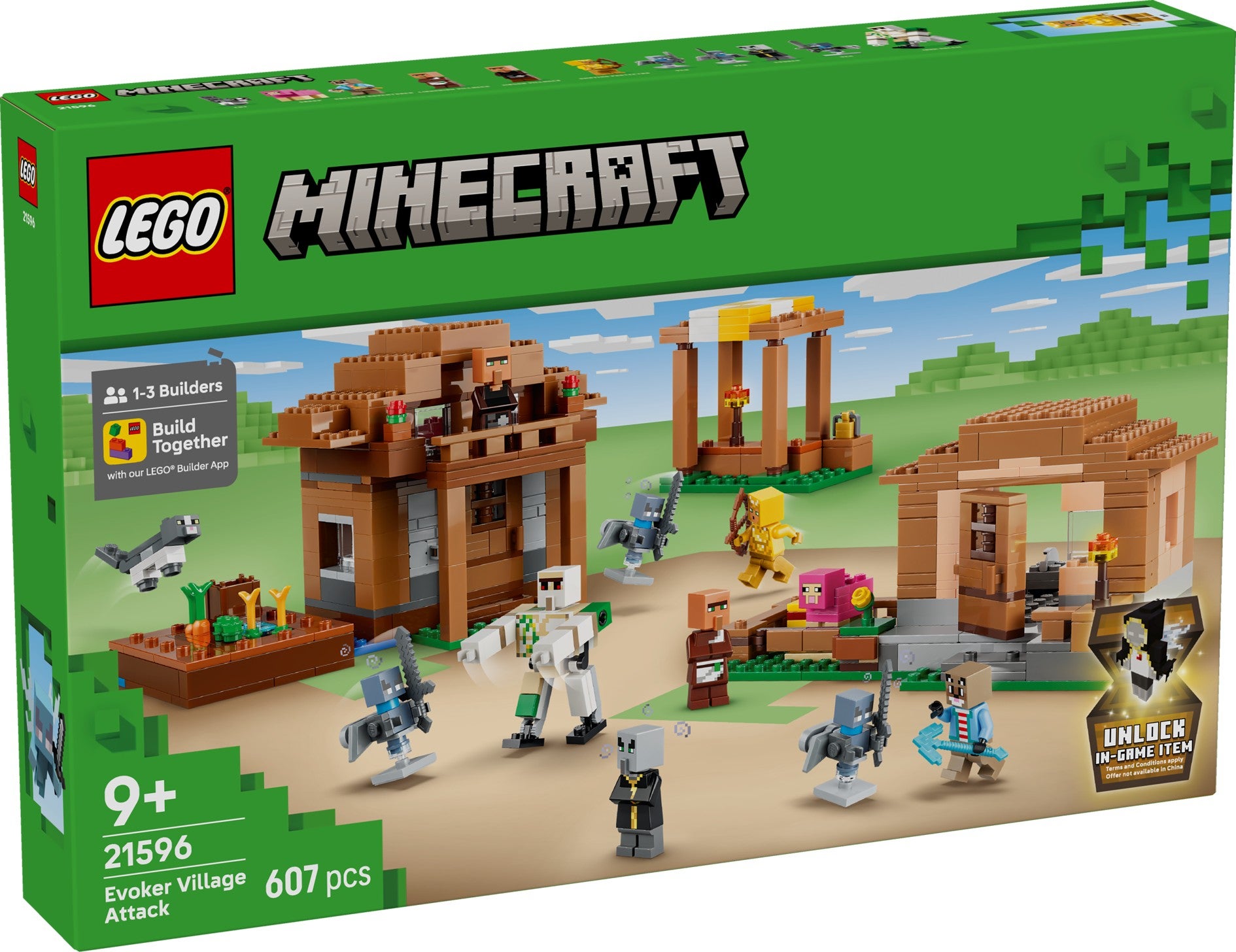 Lego Angrepet på åndemanerlandsbyen 21596