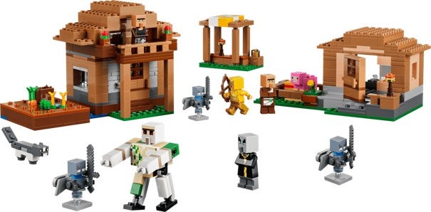 Lego Angrepet på åndemanerlandsbyen 21596