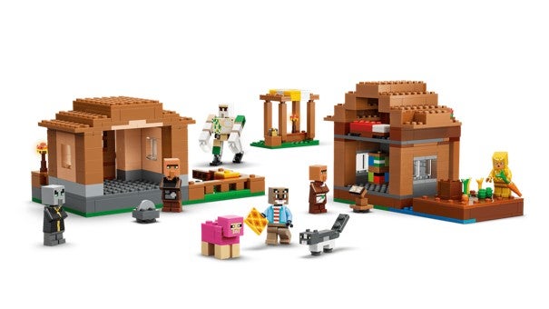 Lego Angrepet på åndemanerlandsbyen 21596