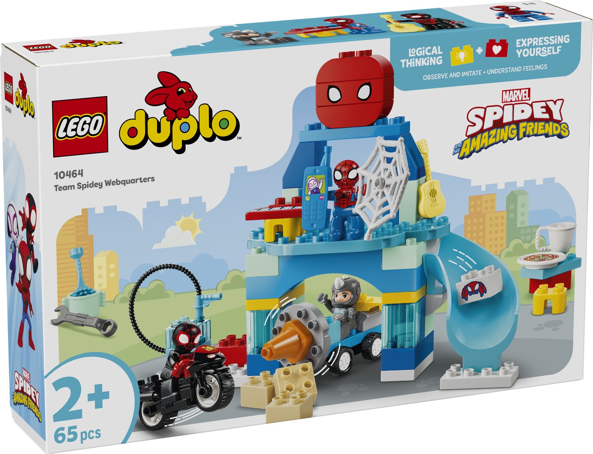 Duplo Team Spideys hovedkvarter 10464