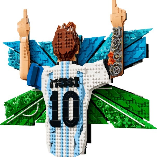 Lego Lionel Messi feirer seieren 43018