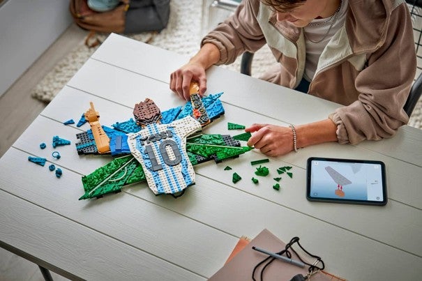 Lego Lionel Messi feirer seieren 43018