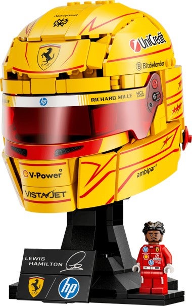 Lego Scuderia Ferrari HP Lewis Hamilton hjelm 43022