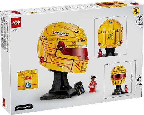 Lego Scuderia Ferrari HP Lewis Hamilton hjelm 43022
