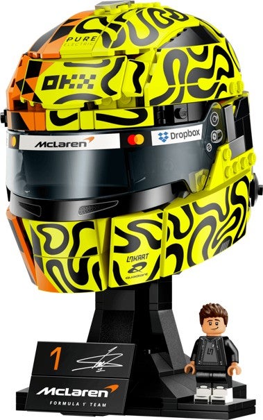 Lego McLaren Mastercard F1® Team Lando Norris hjelm 43023