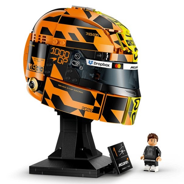 Lego McLaren Mastercard F1® Team Lando Norris hjelm 43023