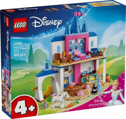 Lego Slott med Askepott og dyrevennene 43283